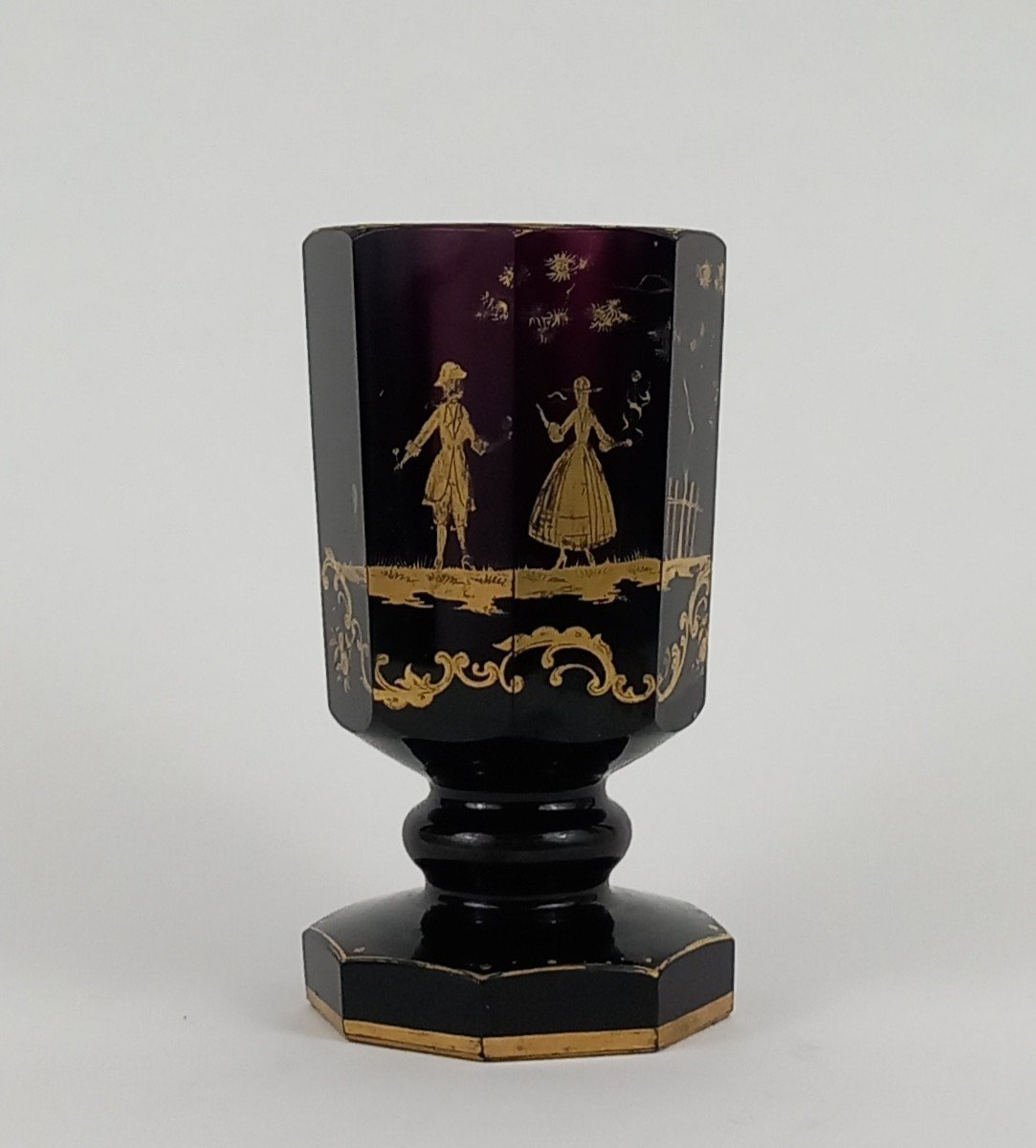 Rare Crystal Goblet _ Saint Petersburg Crystal Factory _ 1810-1820