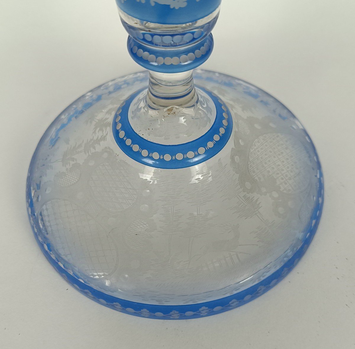 Bohemian Glass Centerpiece _ 19th Century-photo-1