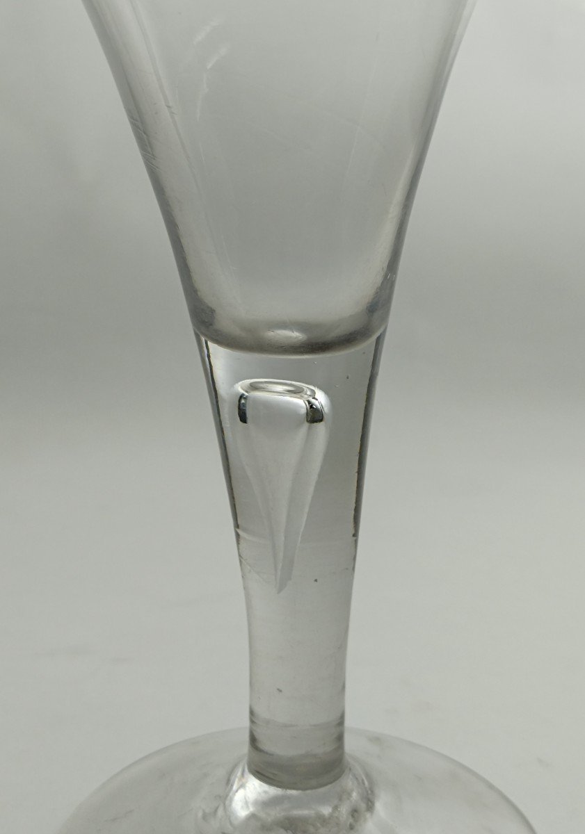 Très grand verre soufflé en une seule pièce_XVIIIeme-photo-2