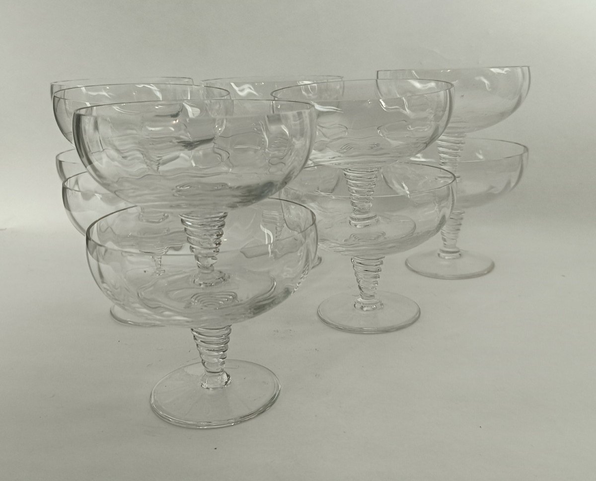 12 Coupes à Fruits  De Saint-louis_modèle Tsar-photo-1