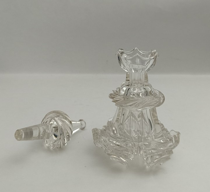 Perfume Bottle - Baccarat 19th Century-photo-3