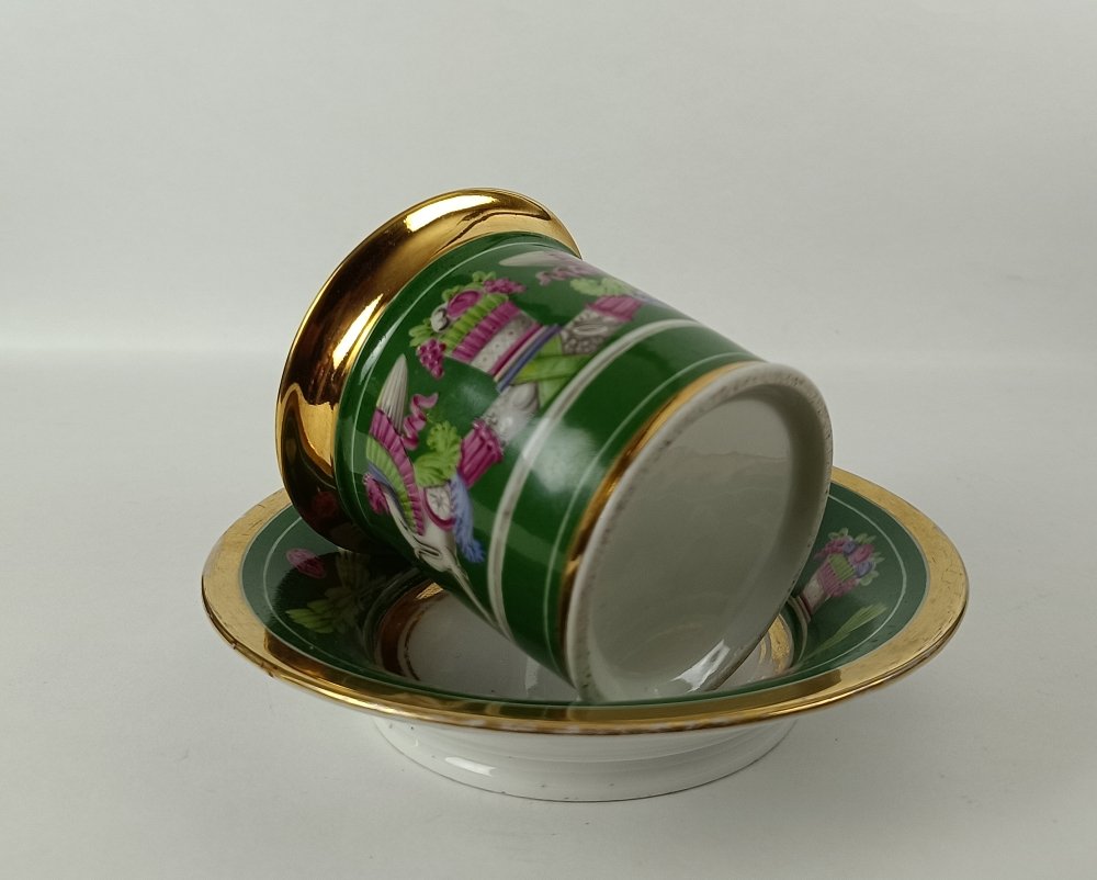 Tasse en porcelaine de Paris à décor à l'antique – Empire-photo-4