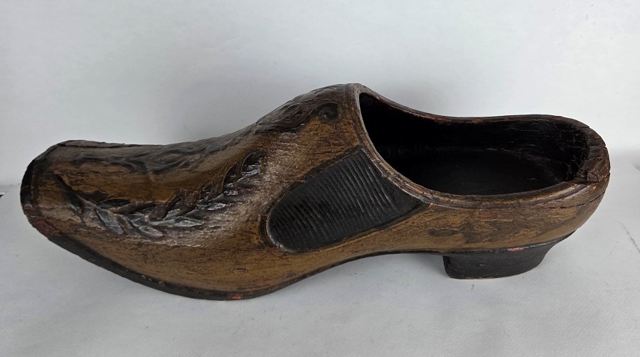 Enseigne de sabotier en bois_Art Populaire-photo-2