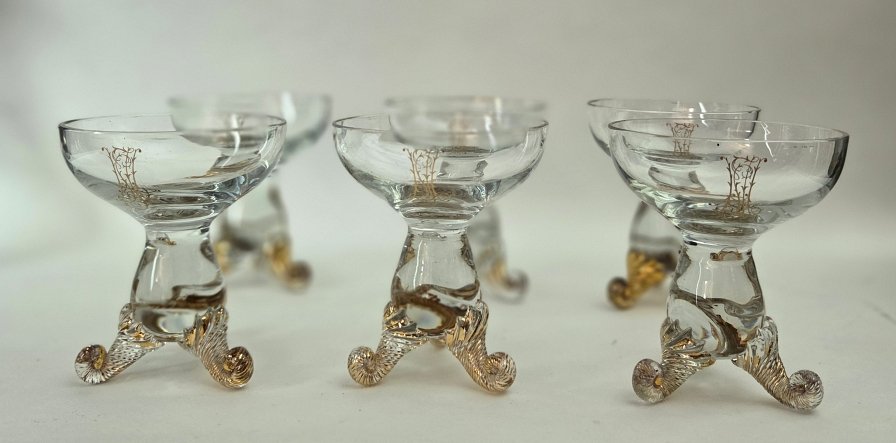 Service en verre de venise-photo-3