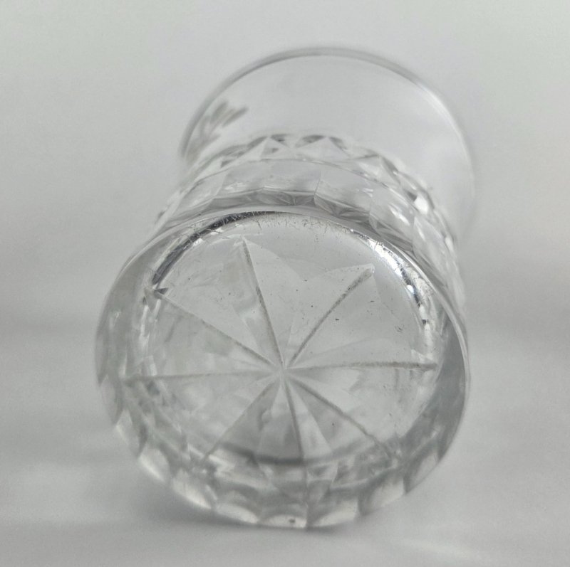 Gobelets de circonstance en cristal _ XIXème -photo-3