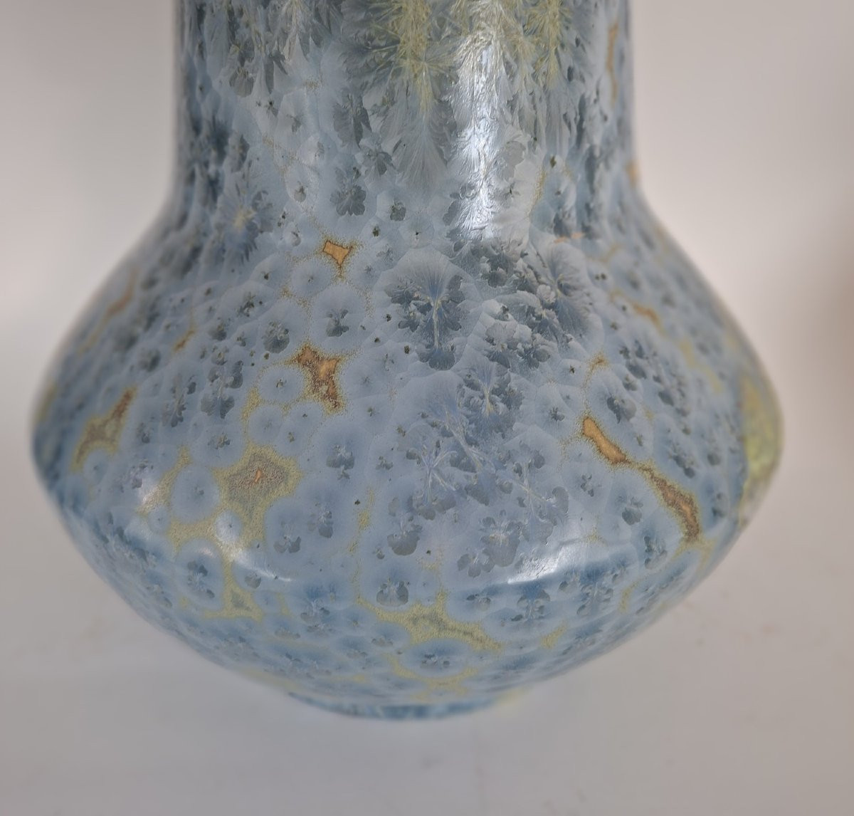 Ceramic Vase Signed Mougin Nancy - Art Deco-photo-4