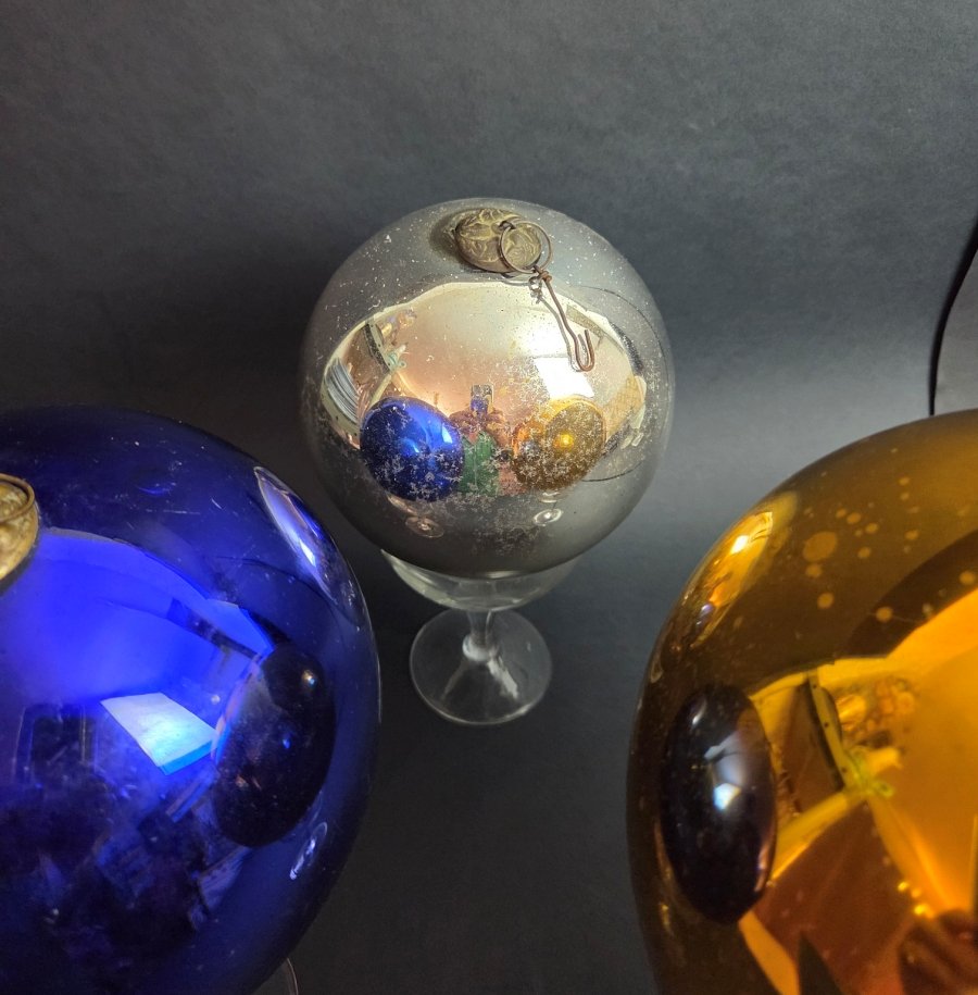 Boules De Pardon En Verre Eglomisé_XIXeme-photo-1