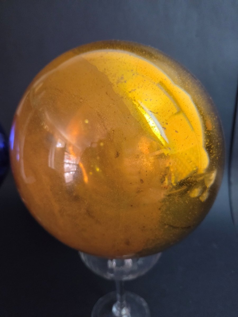 Boules De Pardon En Verre Eglomisé_XIXeme-photo-2