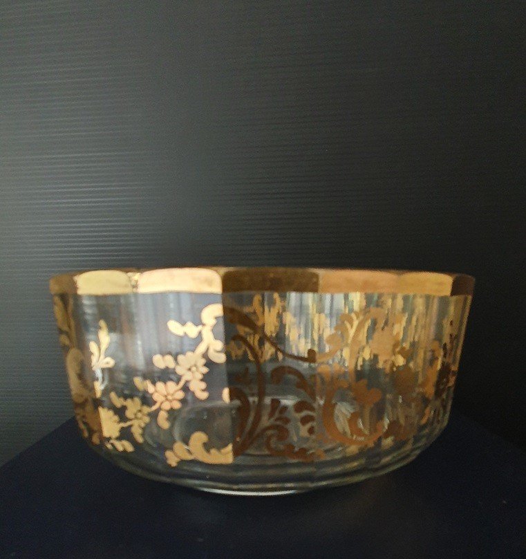 Confiturier En Verre XVIIIème-photo-3