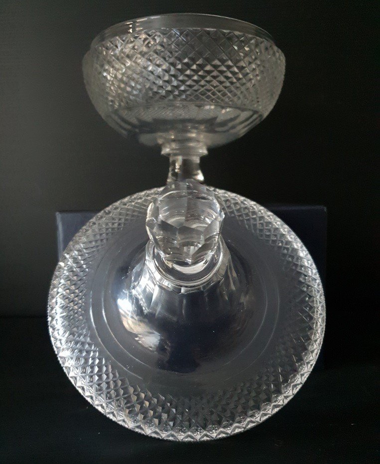 Drageoir En Cristal Taillé Saint Louis-photo-4