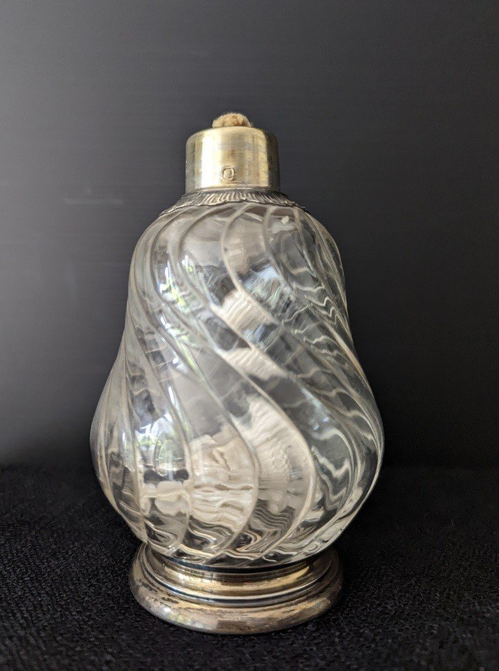 Lampe à Alcool Baccarat, Circa 1890-photo-3
