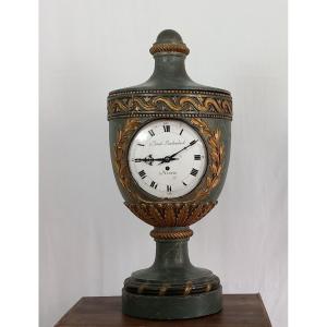 Exceptional 18th Century Woodwork Clock