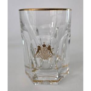 Harcourt Tumbler With The Coat Of Arms Of The Shah Of Iran 