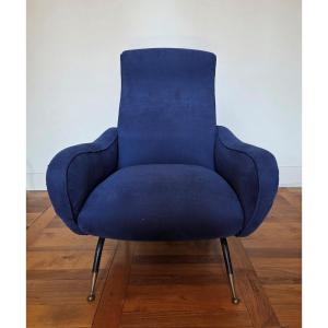 Italian Armchair From The 60s, In Zanuso Style