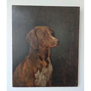 Portrait de chien_Ernest Rouart (1874 - 1942)