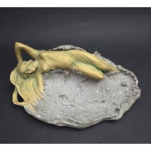 Vide poche en porcelaine _ Art nouveau