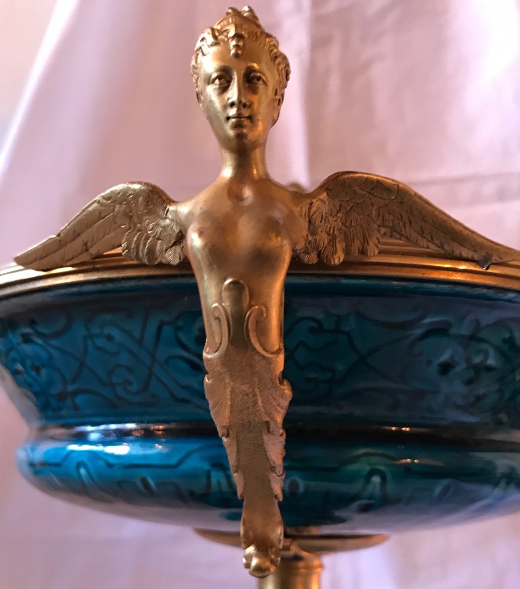 Ceramic Cup Attributed To Théodore Deck. Ref: 318-photo-4