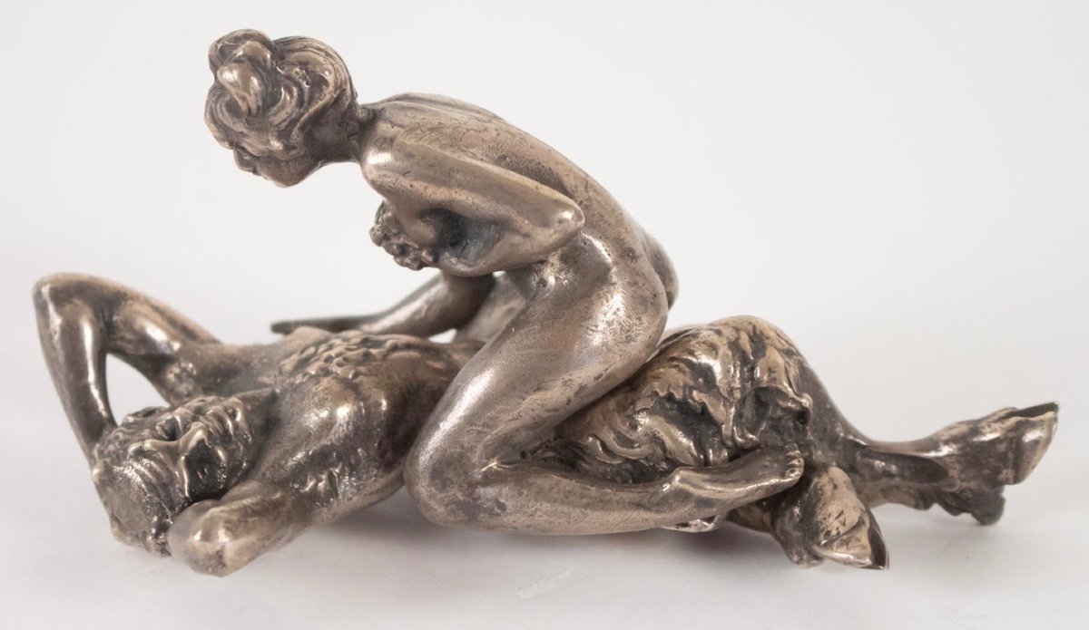 Sculpture  Argent , Travail Russe, époque XIXème. Réf: 156-photo-2