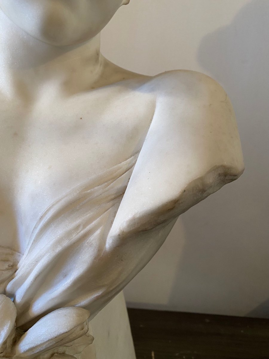Buste De Jeune Femme, Intitulé, La Modestie. Réf: 145-photo-2
