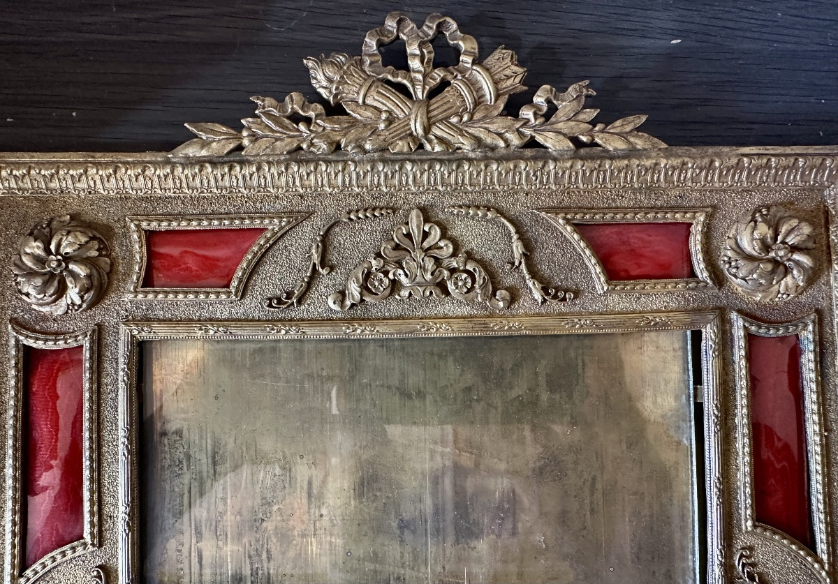 Pair Of Gilt Bronze Frames-photo-4