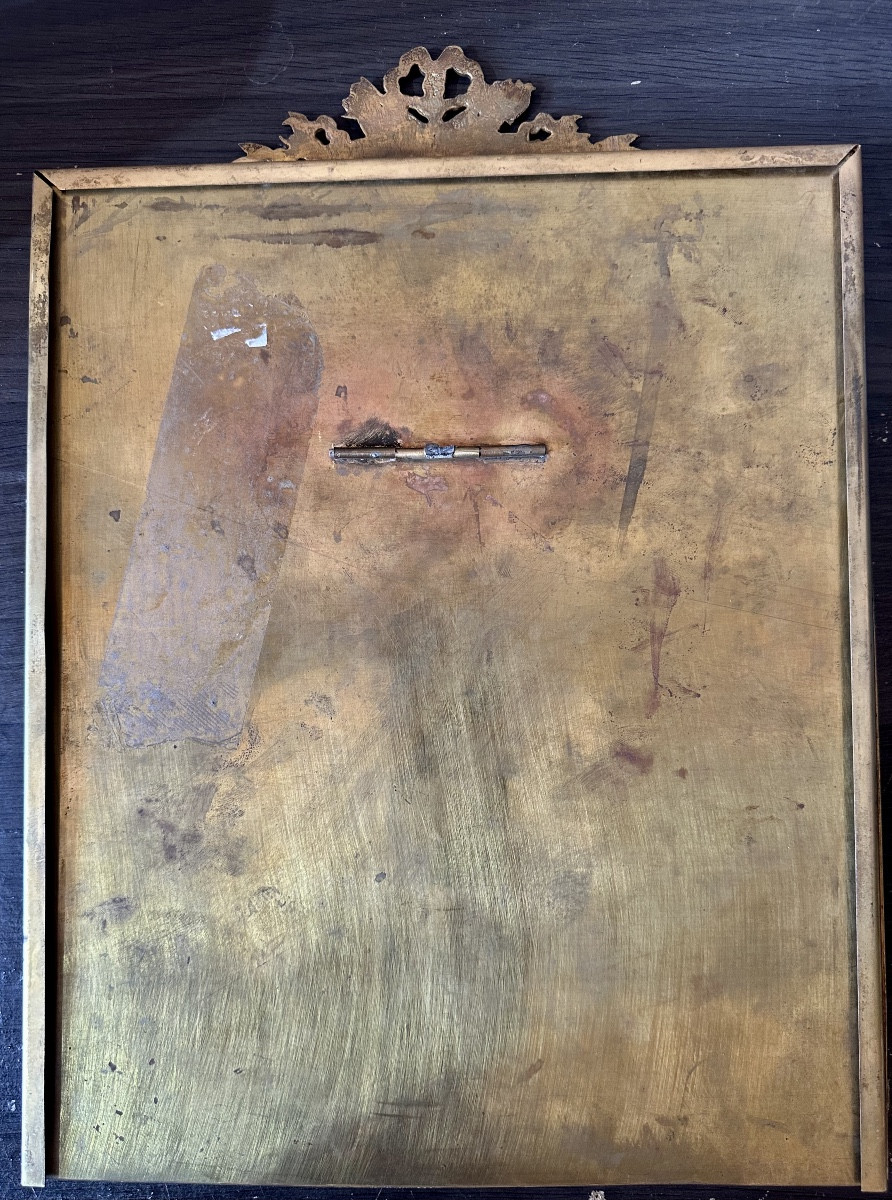 Pair Of Gilt Bronze Frames-photo-4