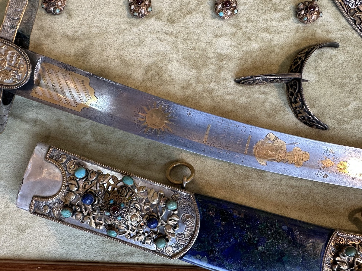  Rare State Set Of Decorative Attire XIXème-photo-8