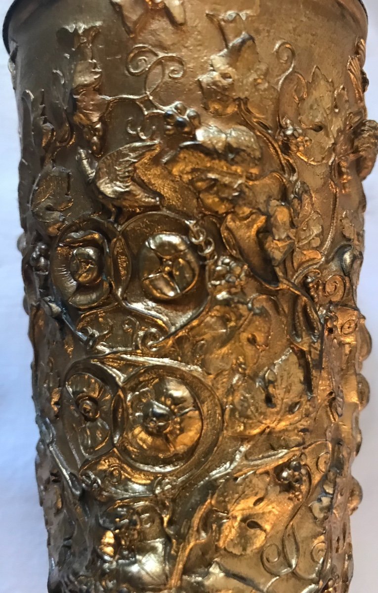 Head To Head In Spun Brass. Ref: 184-photo-6