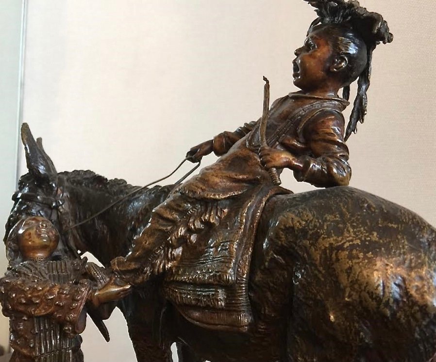 KARL KAUBA. BRONZE SIGNÉ KARL KAUBA. RÉF: 334-photo-4