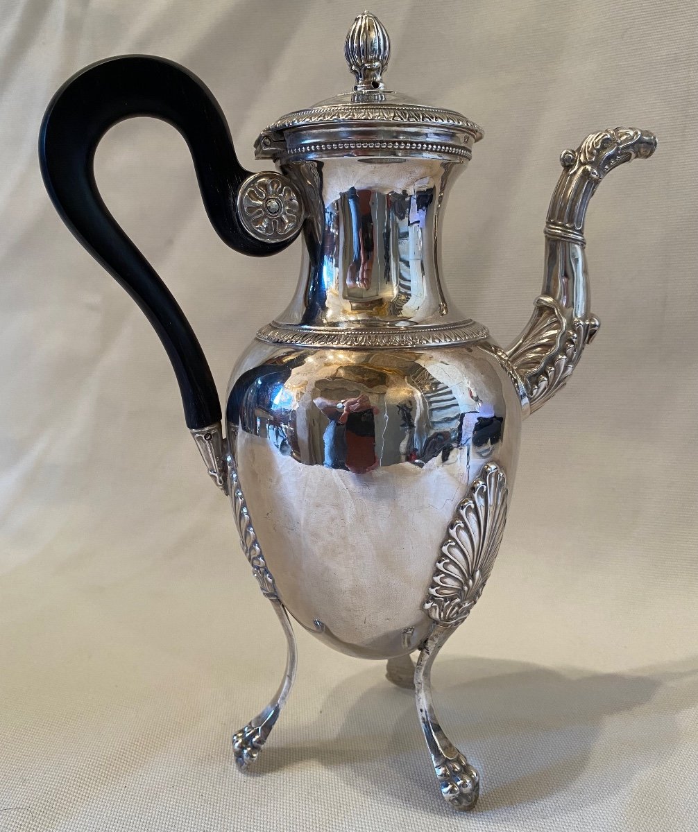 Empire Jug In Sterling Silver, Minerve Punch. Ref: Ch 25