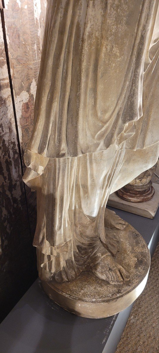Grane 19th Century Plaster Statue. Ceres-photo-1