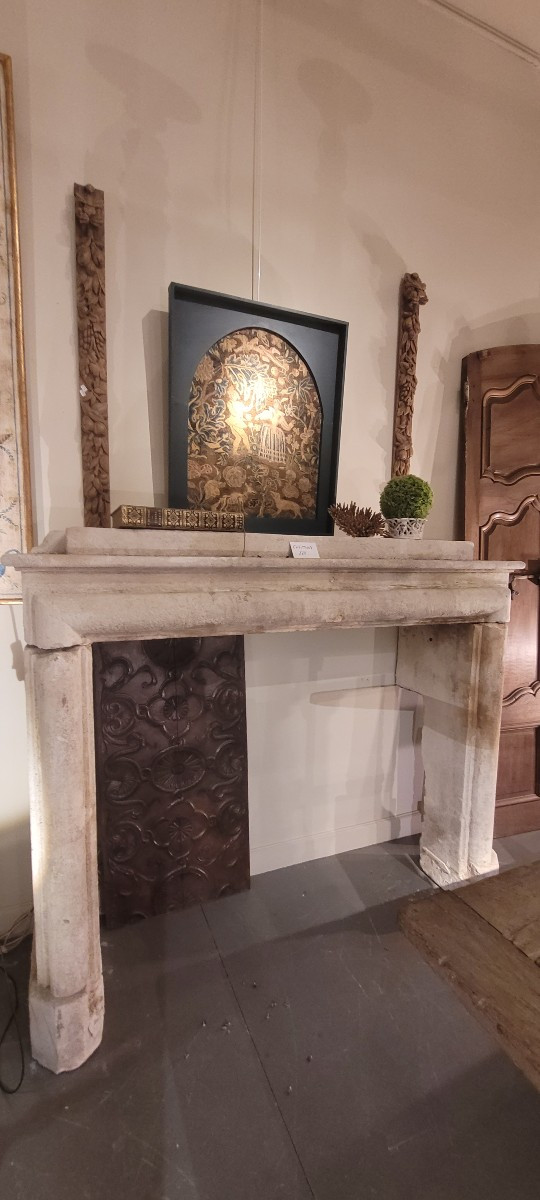 17th Century Stone Fireplace-photo-3