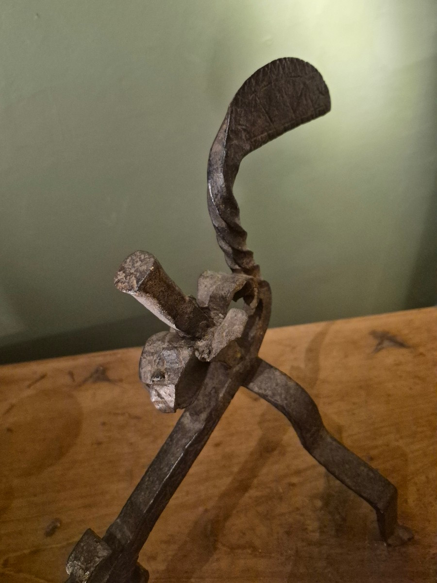 Porte broches fer forgé-photo-1