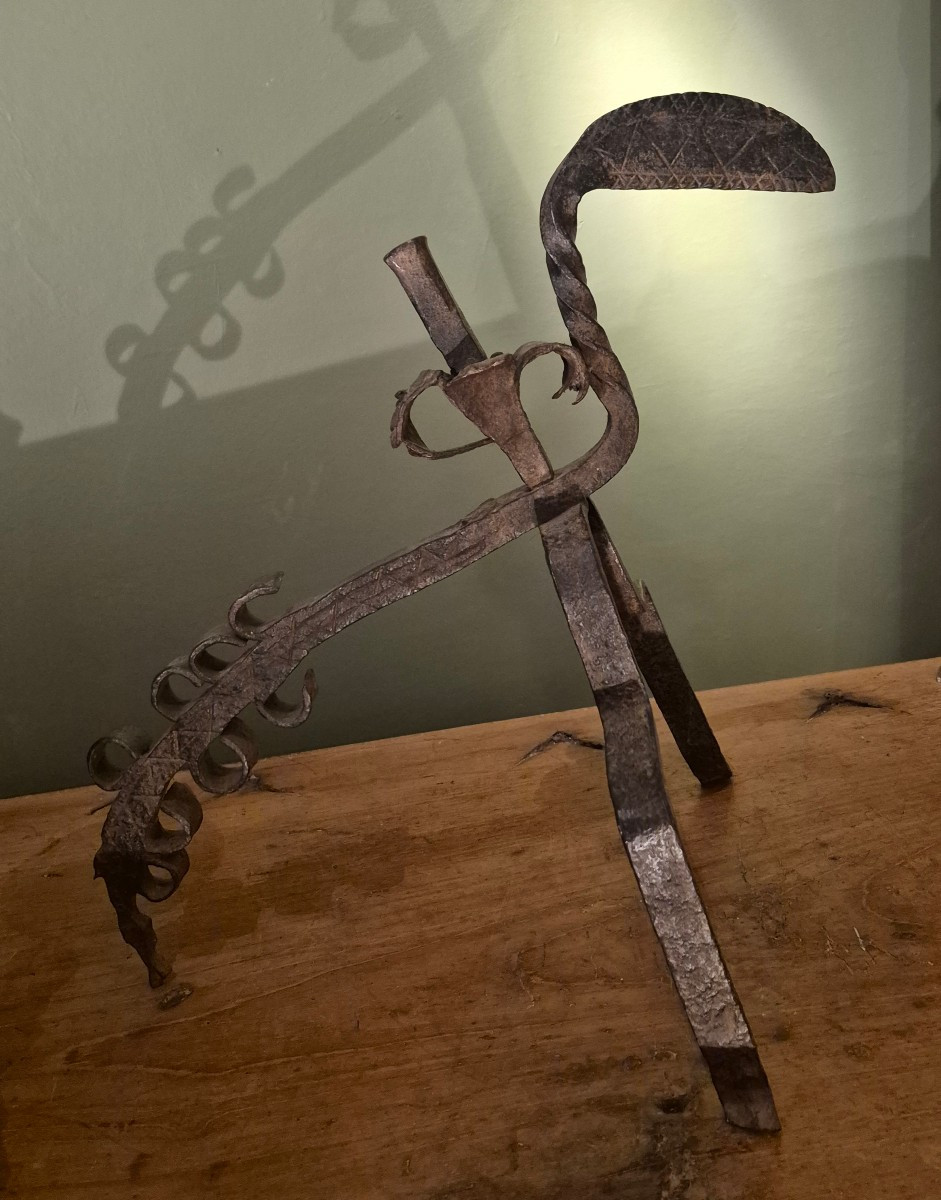 Porte broches fer forgé