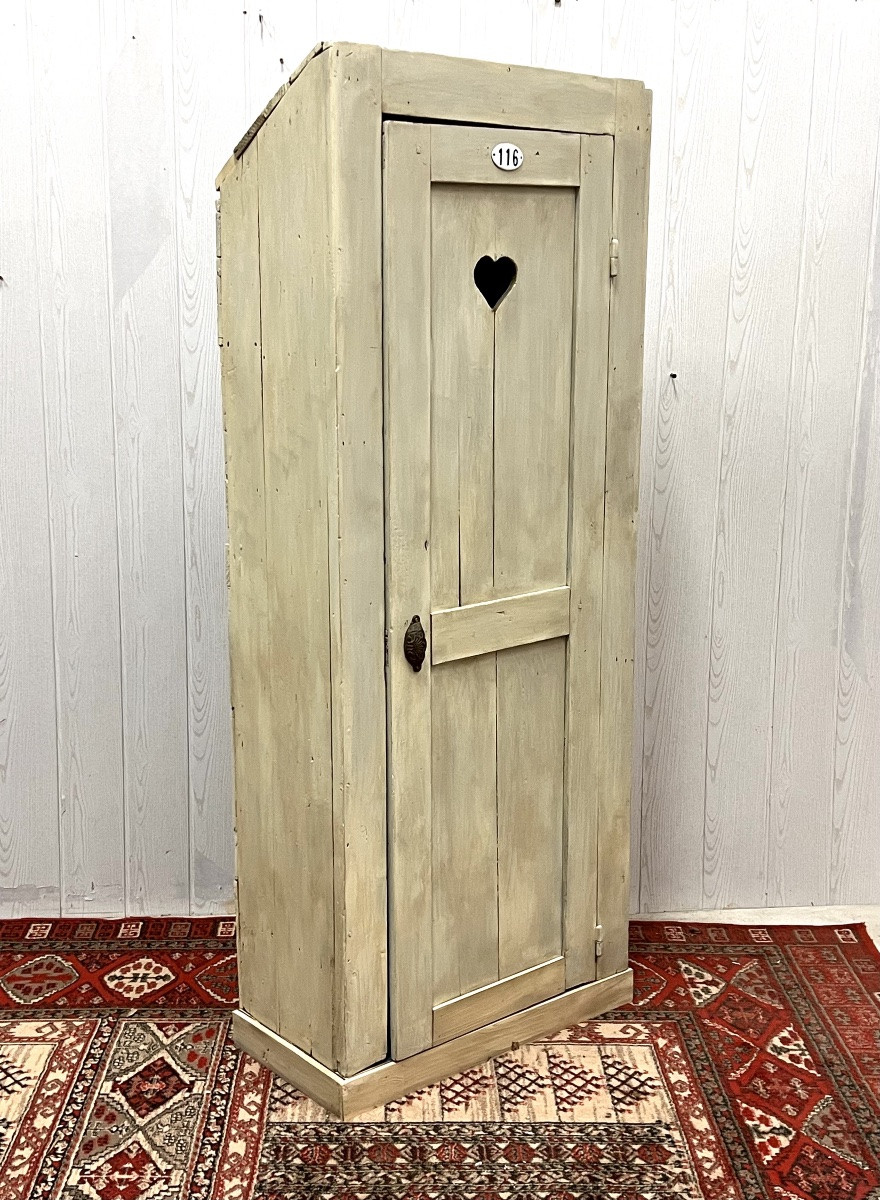 Small Patinated Wardrobe -photo-3