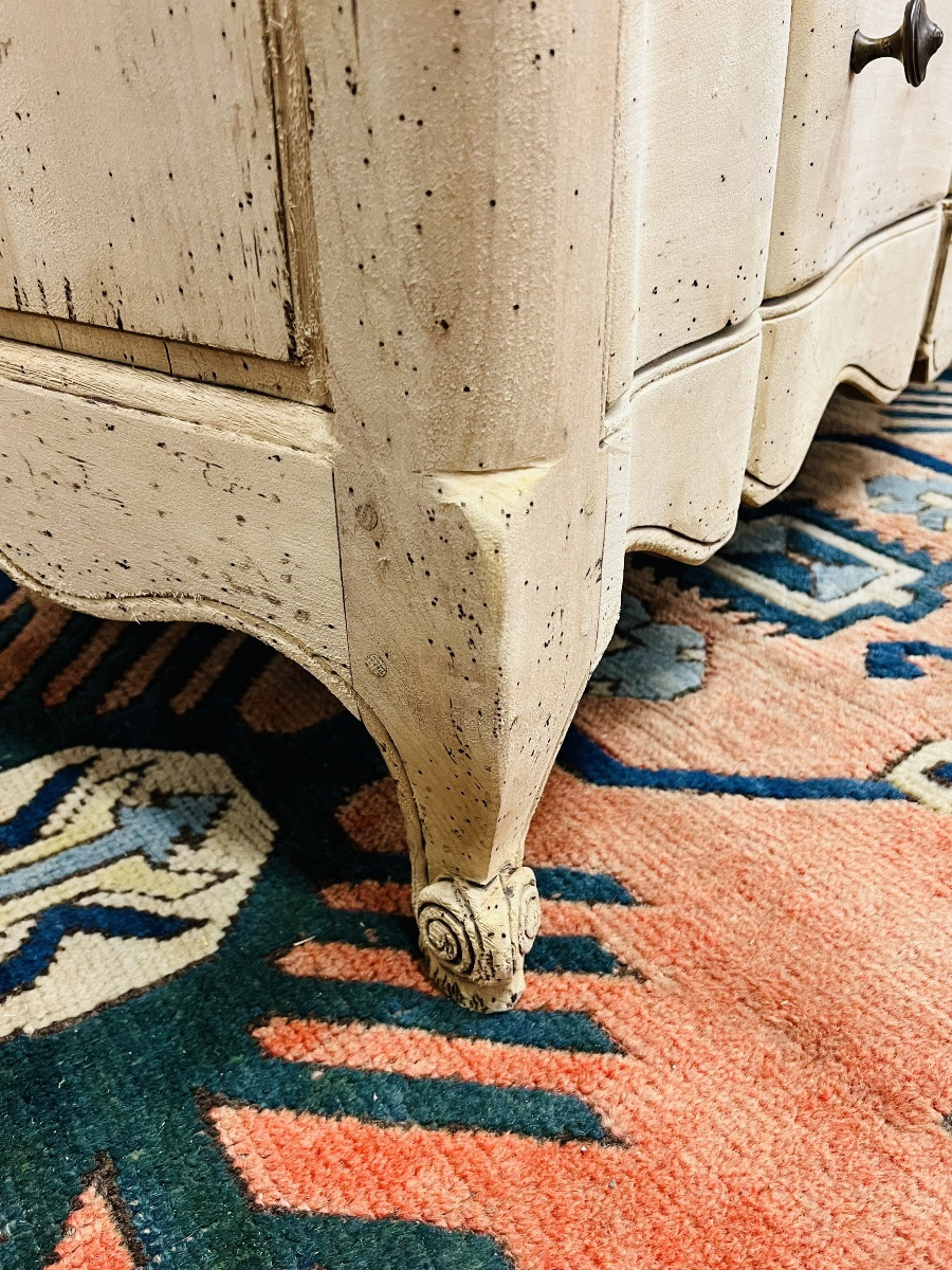 Stripped Chest Of Drawers -photo-4