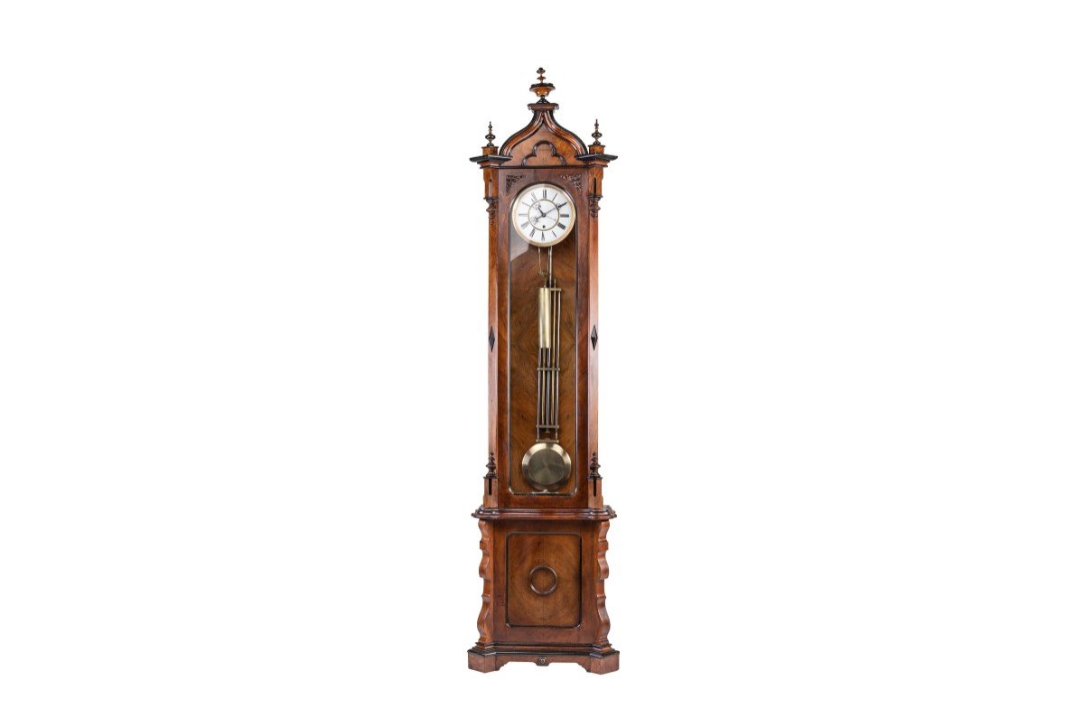 Horloge grand-père Biedermeier - HV2807