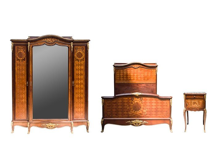 Antique French Louis XVI Bedroom Set - R-105-30