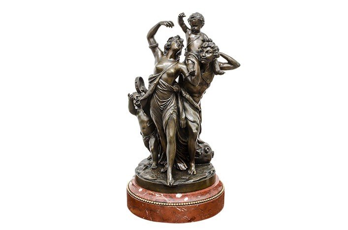 Statue en laiton de Clodion - HV1367