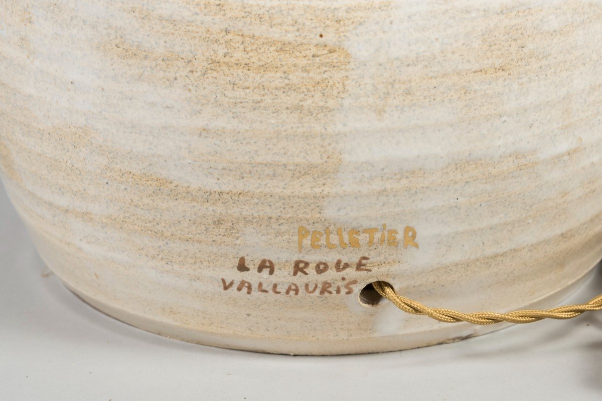 Lampe En Céramique  Par Pelletier à Vallauris-photo-2