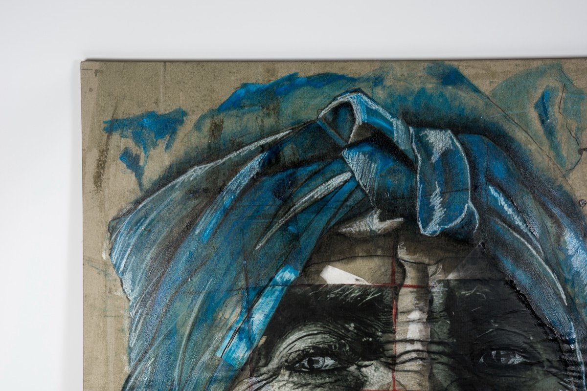 Huile Sur Toile Par Virginie Gaillet-photo-4