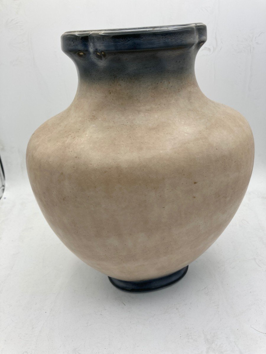 Vase en porcelaine de la Manufacture Nationale de Sevres-photo-3