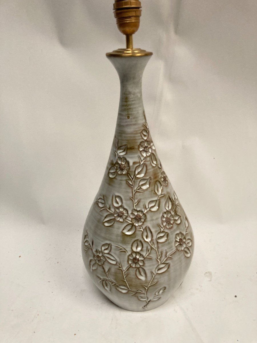 Studio Pottery Ceramic Lamp From Vallauris-photo-4