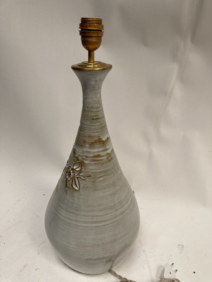 Studio Pottery Ceramic Lamp From Vallauris-photo-3