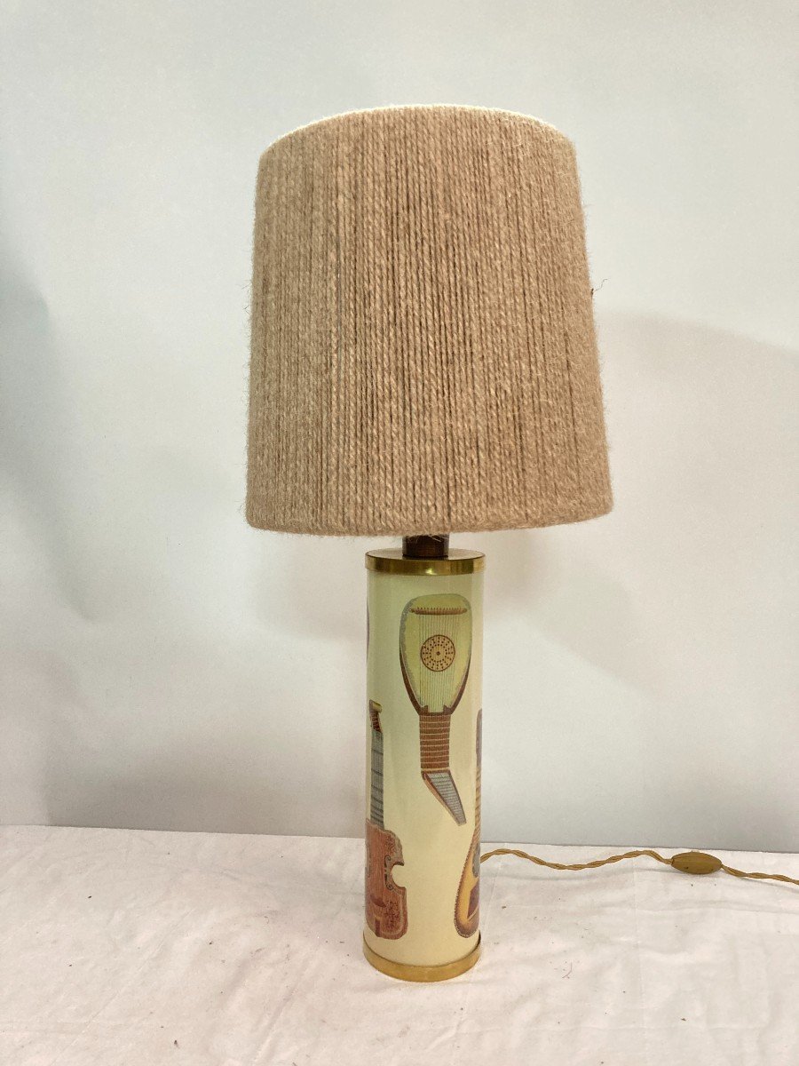 Lamp By Piero Fornasetti Circa 1980's
