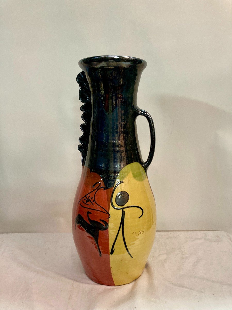 Large Ceramic Vase Around 1950