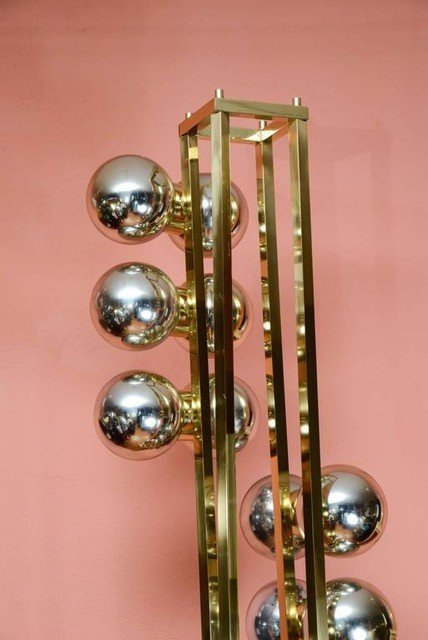 Large Space Age Floor Lamp 1970-photo-4