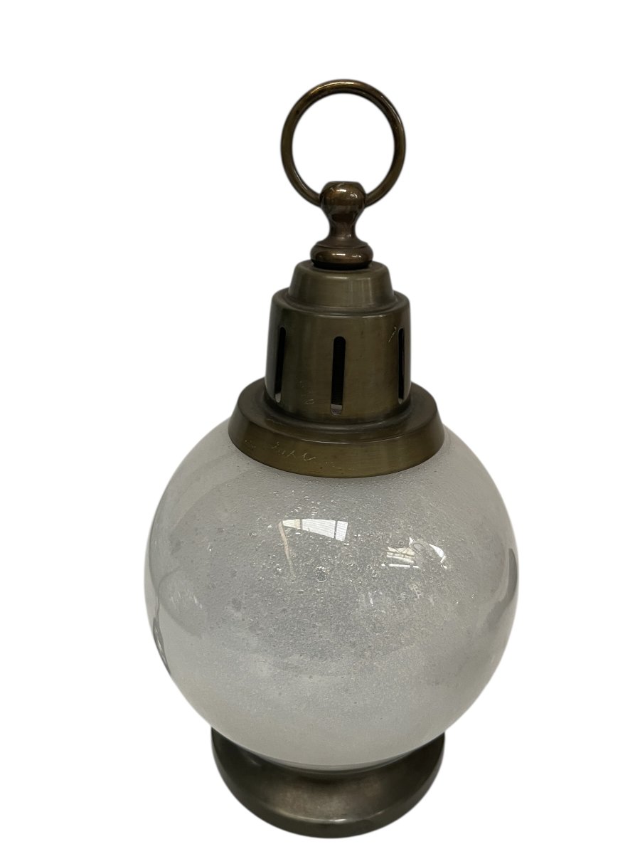 Paire de lampes en verre de Murano vers 1960-photo-3