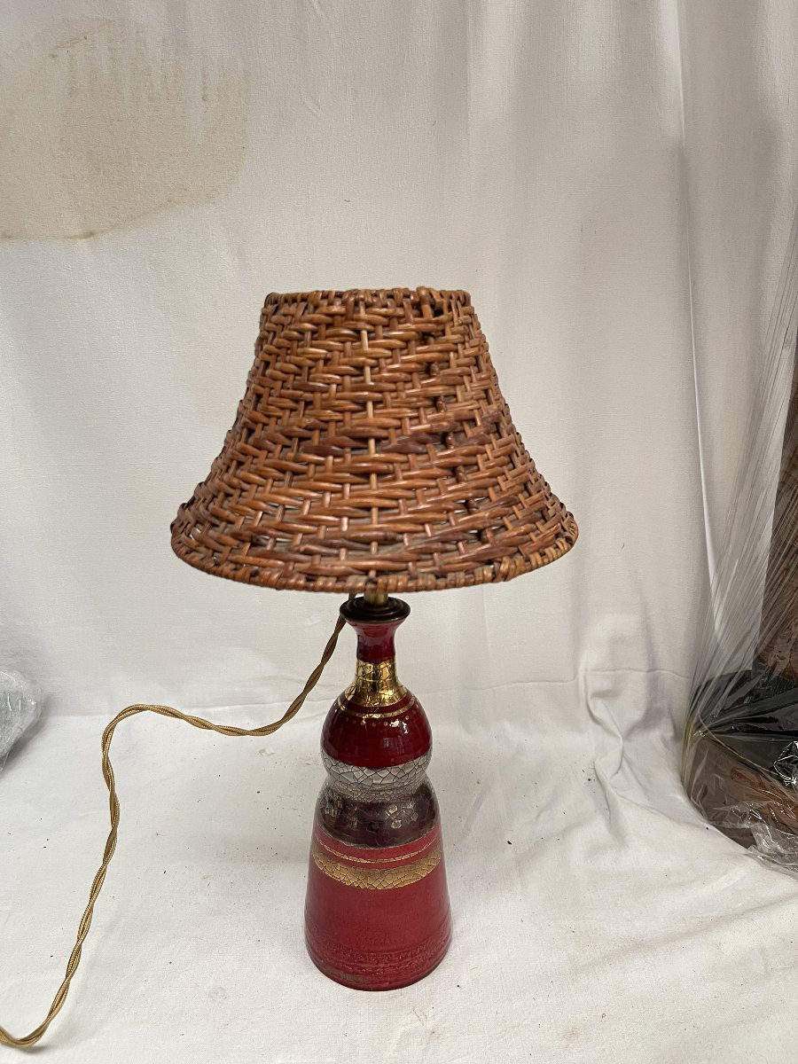 Beautiful Ceramic Lamp By Georges Pelletier-photo-1
