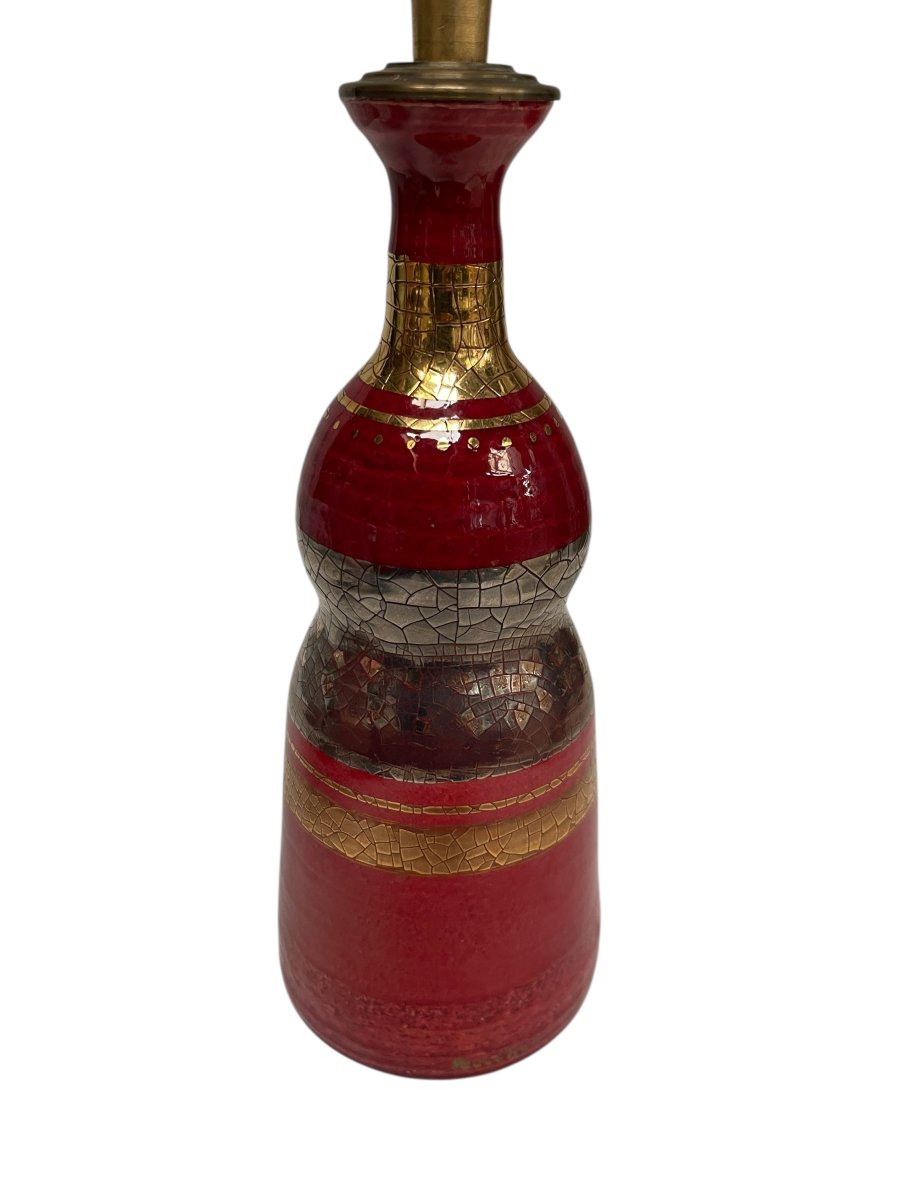 Beautiful Ceramic Lamp By Georges Pelletier-photo-2