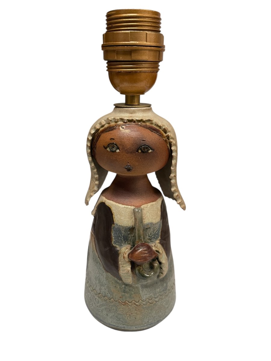 Vallauris Ceramic Lamp-photo-3